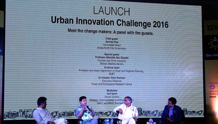 BRAC launches the Urban Innovation Challenge