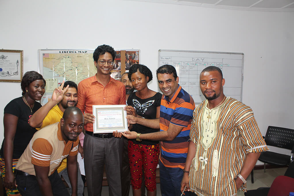 Liberia-awarded-Outstanding-International-NGO