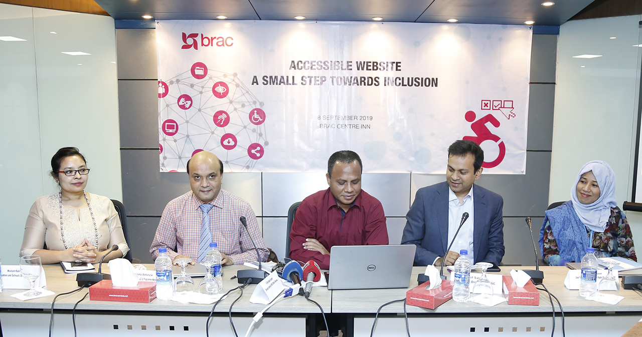 BRAC launches user-friendly website for persons with disabilities